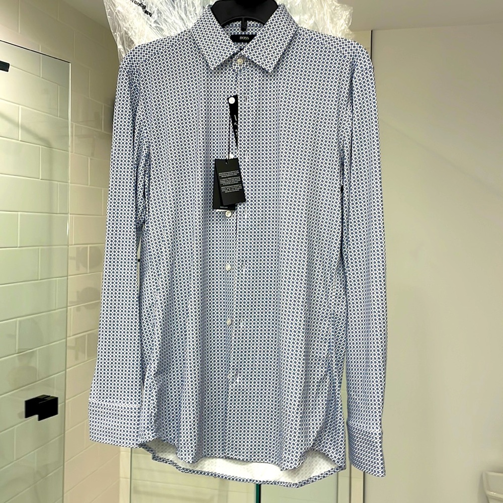 BNWT BOSS by Hugo Boss Performance dress shirt